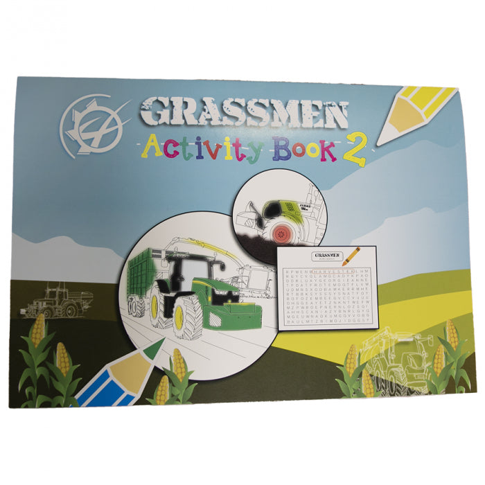 Grassmen Kids Activity Book 2 (Physical Copy)