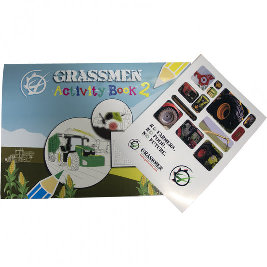 Grassmen Kids Activity Book 2 (Physical Copy)